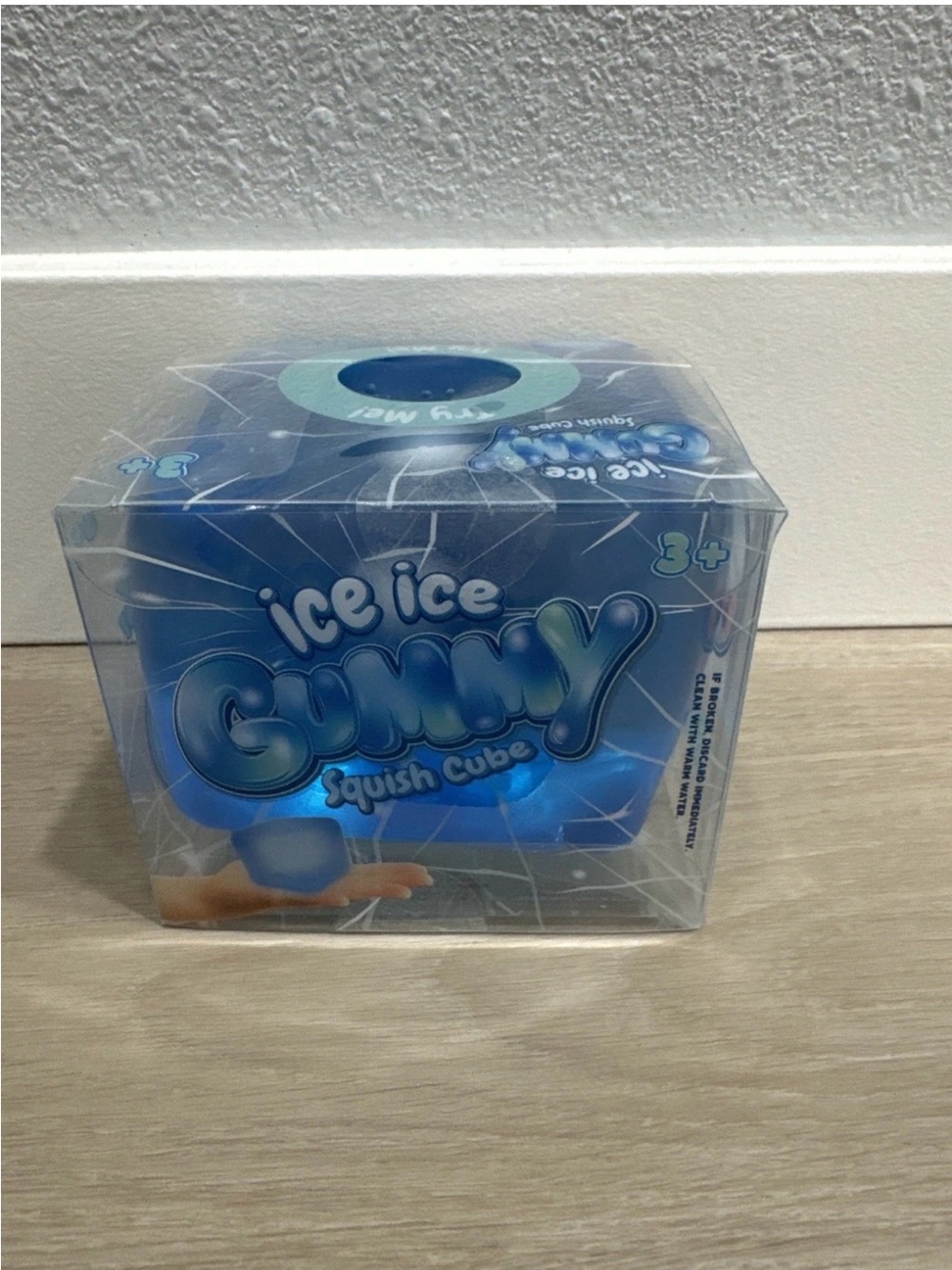 Gummy Squish Cube - Blue